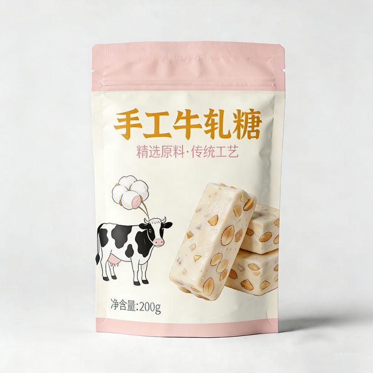 Custom logo Moisture proof Aluminum Foil food Stand up plastic packaging pouch1