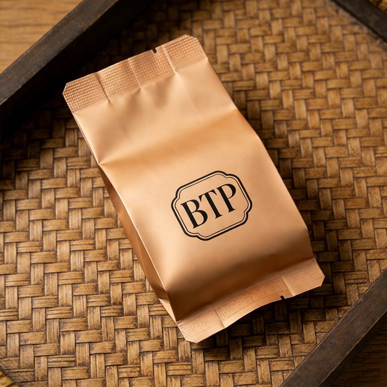 Custom logo Moisture proof middle sealed side gusset Tea Plastic Packaging bag 6