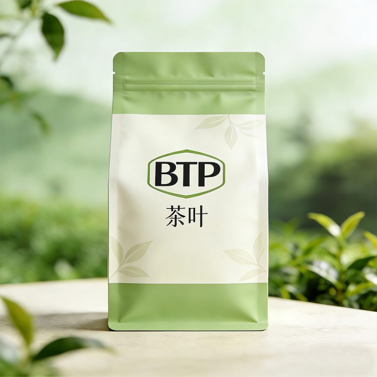 Custom logo Moisture proof seal tea storage flat bottom packaging ziplock bag 6