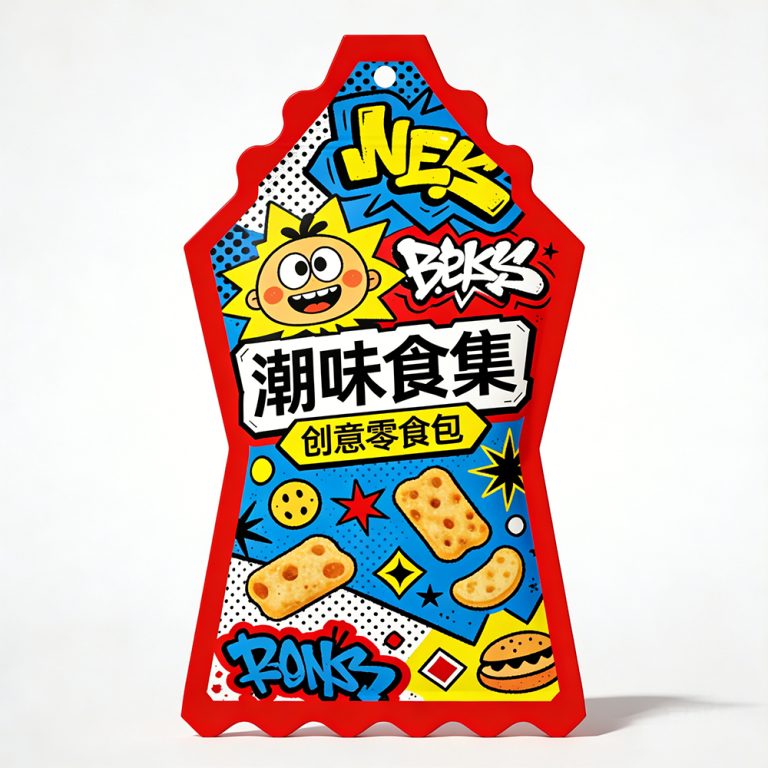 Custom logo Resealable Ziplock Special shaped plastic Dried fruits food packaging Bag4