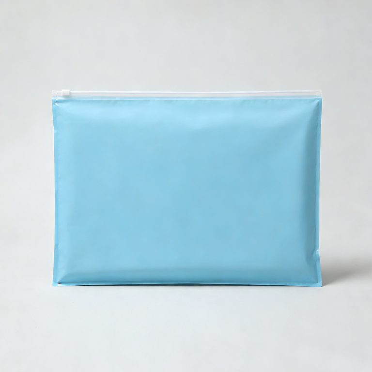 Custom logo window Waterproof Resealable Ziplock three side seal Clothing plastic Bag4