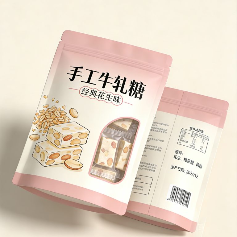 Custom window Moisture proof Aluminum Foil food Stand up plastic packaging pouch2