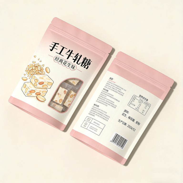 Custom window Moisture proof Aluminum Foil food Stand up plastic packaging pouch3