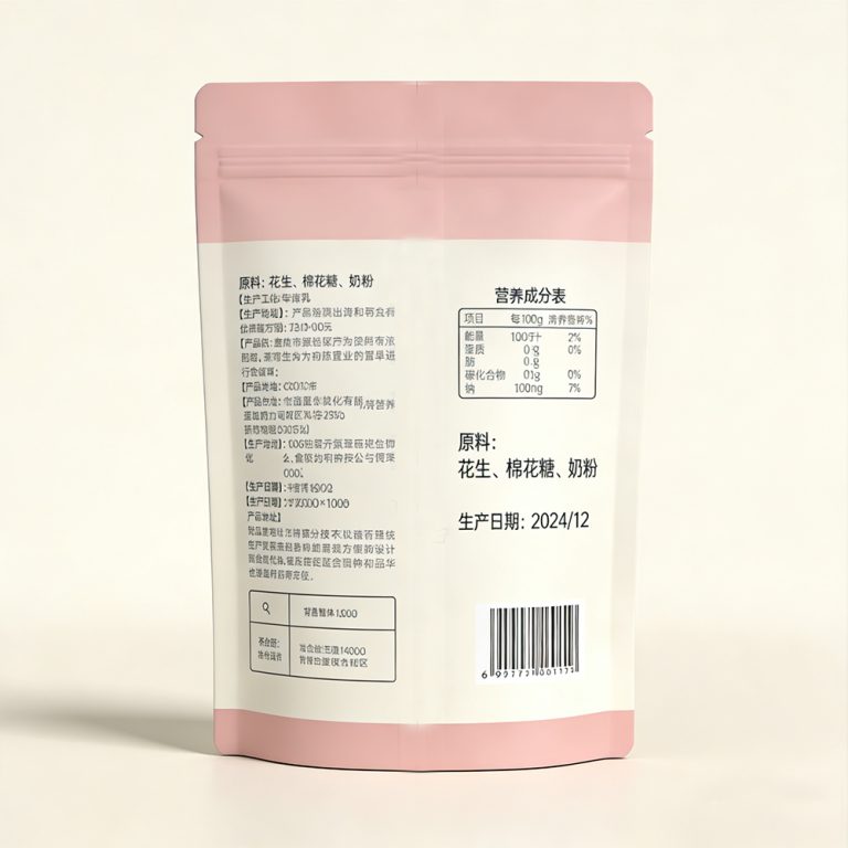 Custom window Moisture proof Aluminum Foil food Stand up plastic packaging pouch4