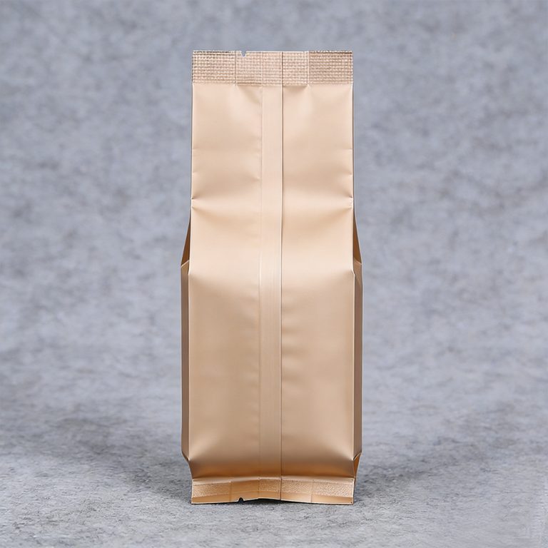 Wholesale Custom Food grade Plastic Packaging middle sealed side gusset Tea bag 5