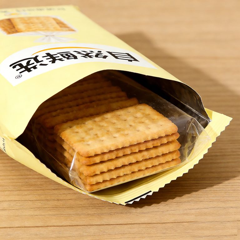 Custom Printed Aluminum Foil Moisture proof cookies fresh back seal packaging Bag5