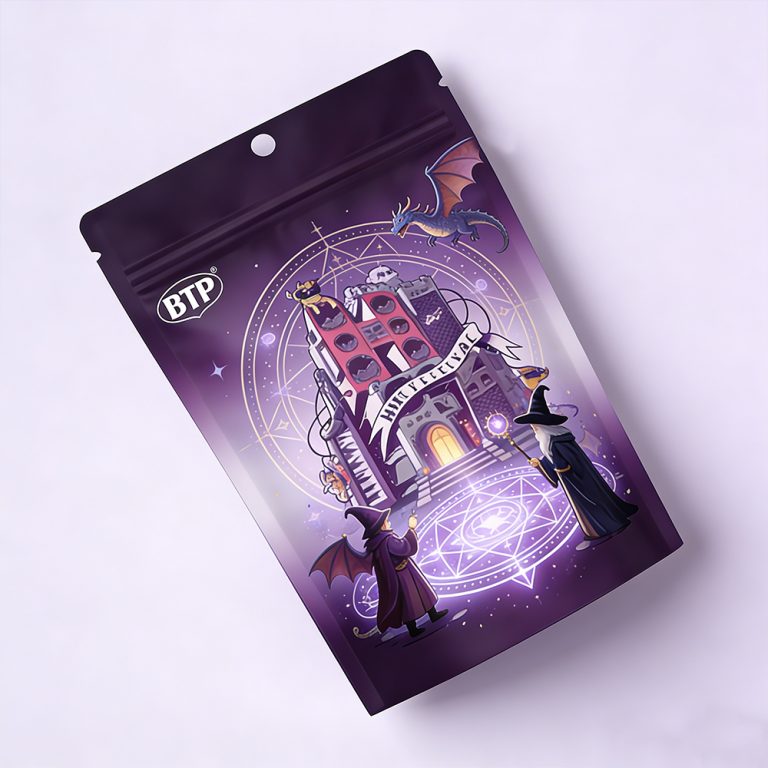 Custom Printed Aluminum foil 3.5g Mylar Bag Food zipper stand up pouch5