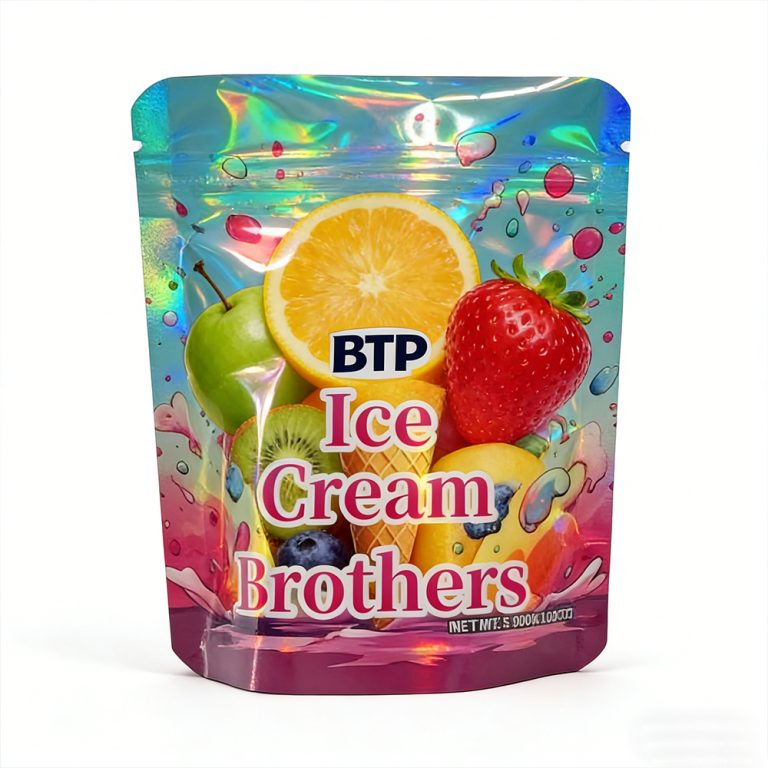 Custom logo Child Proof Aluminum foil Reasealabel Zipper 3.5g Mylar packaging Bag 5