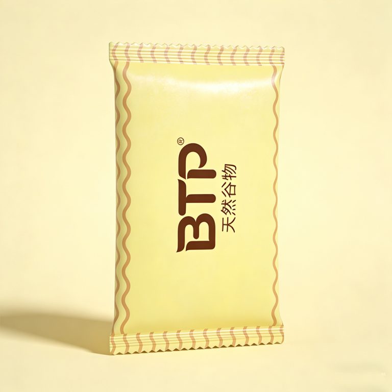 Custom logo Food grade cookies food back seal Aluminum Foil packaging Bag1