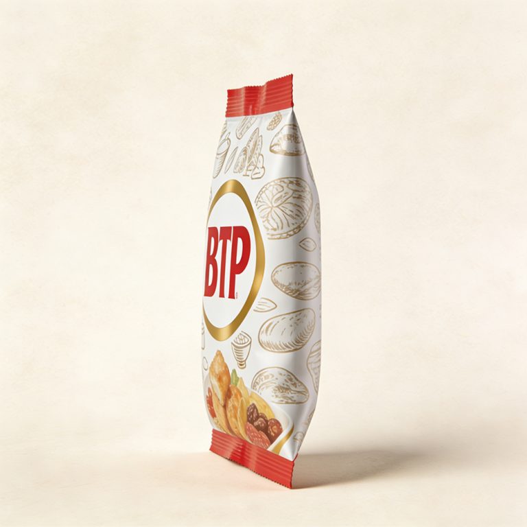 Custom logo High barrier snack food cookies packaging plastic back seal Bag2