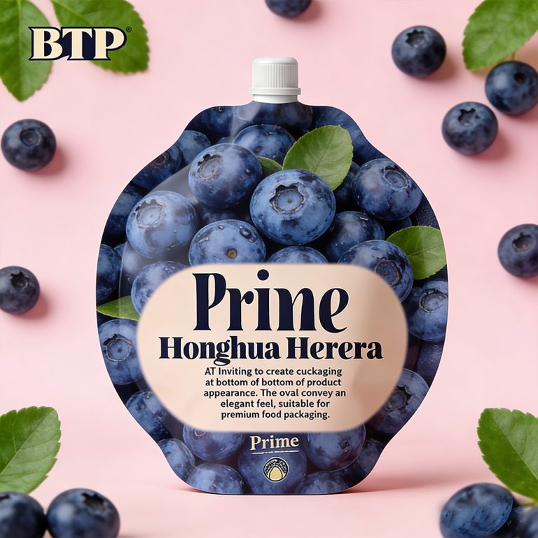 Custom logo Juice Beverage Milk food Spout plastic Special Shape packaging Pouch2