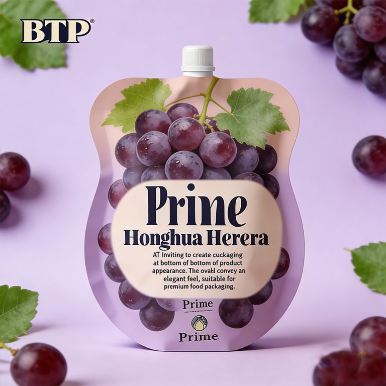 Custom logo Juice Beverage Milk food Spout plastic Special Shape packaging Pouch5