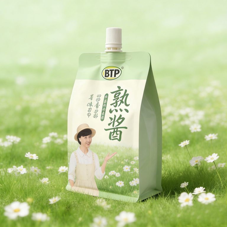 Wholesale Custom Leak Proof Aluminum Foil Juice coffee Stand Up Spout Pouch2