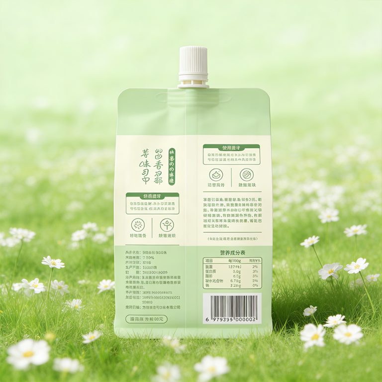 Wholesale Custom Leak Proof Aluminum Foil Juice coffee Stand Up Spout Pouch3