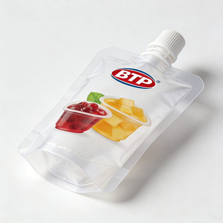 Custom Food Grade Liquid plastic travel bottle Spout pouch 30ml Packaging Bag3