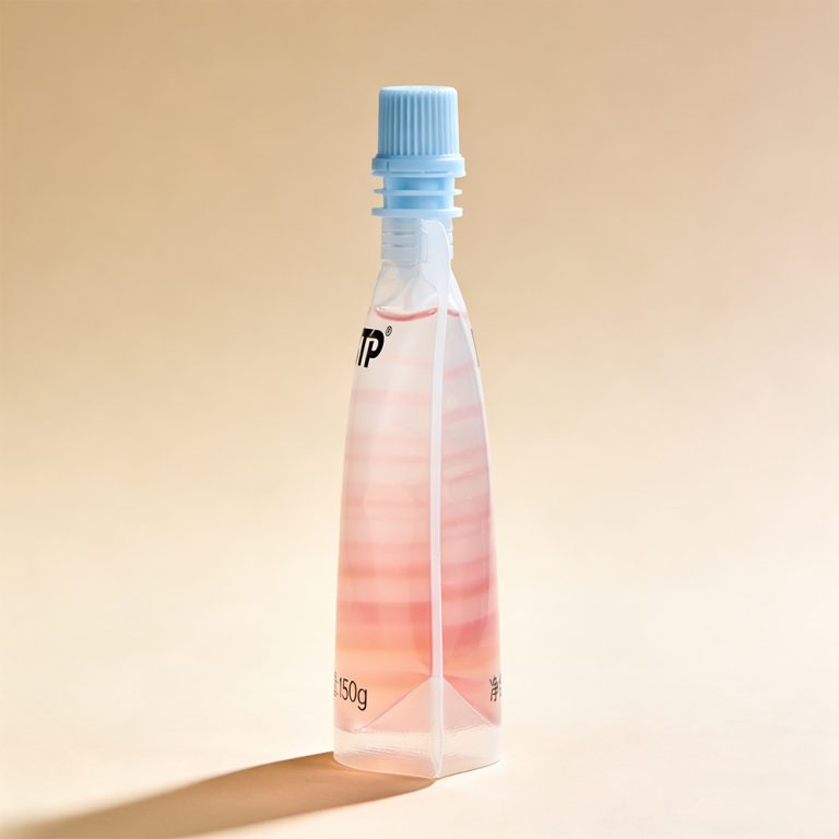 Custom Food Grade fresh juice Liquid plastic Spout Doypack pouch Packaging Bag2